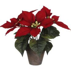Mica Decorations Röd Julstjärna 25 cm Hög Juldekoration