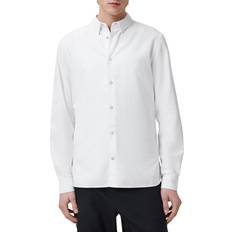 Leather - Men Shirts AllSaints Haven Logo Shirt - White