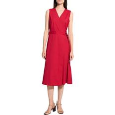 Theory Sleeveless Blazer Dress - Red