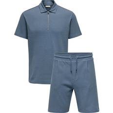 Only & Sons Jakkesæt Only & Sons Jogginganzug ONSCAL Indigo