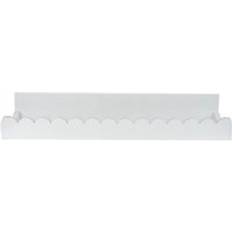 Dunelm Wall Shelves Dunelm White Scalloped Wall Shelf