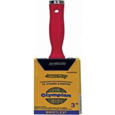 Brush Tools Linzer Arroworthy 1095 3 Olympian Flat Trim Threaded Grip Oil Stainer 3 in Brush Tool
