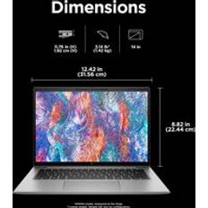 HP ZBook Firefly G11 Intel Core Ultra 7 165U Mobile Workstation 35.6 cm 14 inch WUXGA 32 GB DDR5 1 TB SSD
