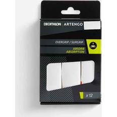 Overgrips ARTENGO Absorbent Tennis Overgrips 12-pack White