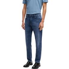 Boss Black Regular Fit Jeans - Mid Blue