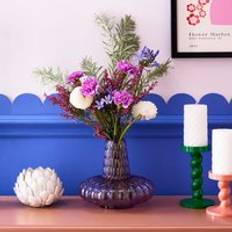 Sophie Robinson Sophie Robinson Lilac Balloon Glass Vase
