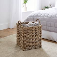 Churchgate Rattan Grey Basket