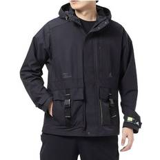 adidas Men's Woven Bagjk Hooded Jacket - Black