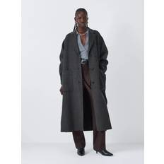 Max Mara Weekend Weekend MaxMara Galosce Wool Rich Coat - Dark Grey