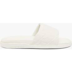 Lacoste White Slides Lacoste Men's Serve Slide Dual Size 8 UK - Off White