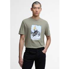 Barbour Herr T-shirts Barbour Coster SMQ Graphic Tee