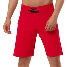 Men's Drawstring Swim Shorts Elastic Waist Board Shorts
