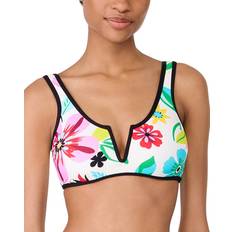 Printed V Wire Bikini Top