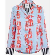 Chelsea Peers Print Long Sleeve Pyjamas Set - Blue