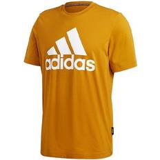 Adidas Gold T-shirts adidas Mh Bos Tee Letter Short-sleeve Tee Men - Gold