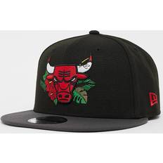 New Era Chicago Bulls 9FIFTY NBA Floral Snapback Cap Black Graphite S-M