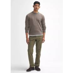 Barbour Bukser & Shorts Barbour Washed Stretch Tailored Buks - Oliven