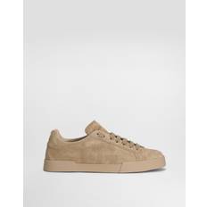 Dolce & Gabbana Trainers Dolce & Gabbana Calfskin Strobel Portofino Light Sneakers Beige