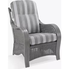 Rattan Lounge Chairs Desser Turin Rattan Striped Duke Grey Lounge Chair