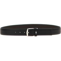 Ferragamo Men's Adjustable Reversible Leather Belt - Black