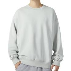 Nike Silver Jumpers Nike Solo Swoosh Crew Sweatshirt - Light Silver