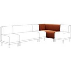 Orange Benches Dunelm Mae Corner Dining Matte Plush Velvet Orange Settee Bench