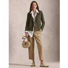 Polo Ralph Lauren Dam Kavajer Polo Ralph Lauren Double Breasted Blazer - Outdoor Olive