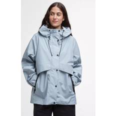 Barbour Men Rain Clothes Barbour Naomi Waterproof Jacket - Ice Blue