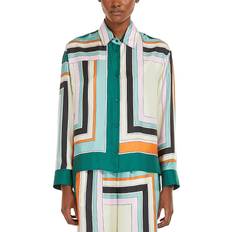 Multicoloured - Women Shirts Max Mara Weekend Formia Silk Shirt - Multi