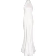 Satin Clothing Santorini Satin Maxi Dress - Ivory