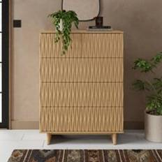 Dunelm Chest of Drawers Dunelm Inga 5 Light Oak Chest of Drawer