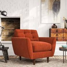 Orange Armchairs Dunelm Luxury Velvet Orange Umber Armchair