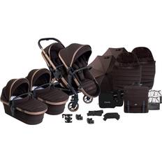 iCandy Peach 7 Twin Pushchair Carrycot Accessories Complete Bundle