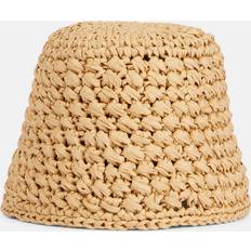 Loro Piana Hats Loro Piana Jasmine Raffia Bucket Hat - Beige