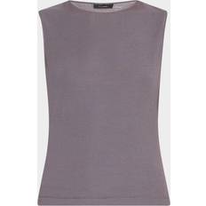 Natori Ribbed Pajama Set - Purple Slate