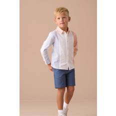 Orange Skjorter Angel & Rocket White Chase Orange Cotton Shirt