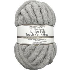 Jumbo Soft Touch Yarn Grey