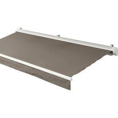 Manuel Markise 2,9 x 2,5 meter Hvid Taupe