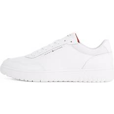 Tommy Hilfiger Shoes Tommy Hilfiger Core Leather Pinperforated Trainers - White
