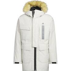 Adidas Coats adidas Furry Down Parka - White
