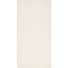 White Scarfs Tommy Hilfiger Chic Wool Blend Scarf With Wool - White