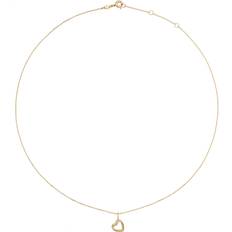 Twisted Heart Necklace - 14 Karat