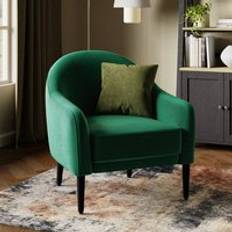 Velvet Lounge Chairs Dunelm Kaspar Velvet Tub Bottle Green Lounge Chair