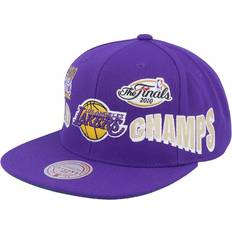 Mitchell & Ness NBA Lila Snapback Keps Los Angeles Lakers World Champs Purple