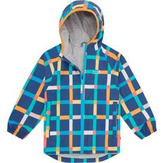 Red Rain Jackets Children's Clothing Muddy EcoLight Waterproof Jacket Multi Check - Multi