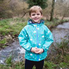 Green Rainwear Muddy EcoLight Lightweight Waterproof Jacket - Turquoise