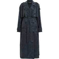 AllSaints Coats AllSaints Linnie Trench Coat - Blueberry Blue