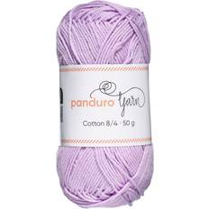 Panduro Garn Cotton 8/4 50g Ljuslila