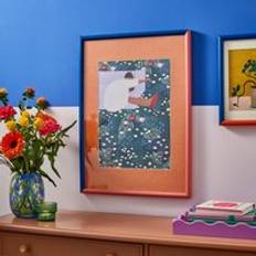 Sophie Robinson Sophie Robinson Two Tone - Cobalt/Coral Photo Frame