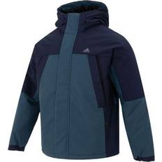 Adidas Men Coats adidas SHRT Down Parka - Teal Black